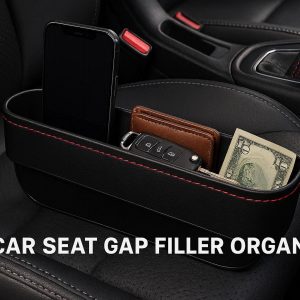 Car Seat Gap Filler Organizer - Reclaim Lost Space & Phone Holder