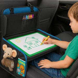 Car Seat Back Storage Box - Durable Kids Activity Center