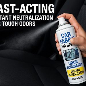Fast-Acting Car Fabric & Air Spray - Instant Neutralization for Tough Odors