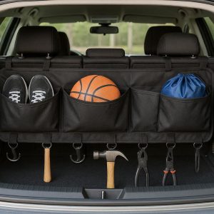 Trunk Hanger - Secure Storage for Sports Gear or Tools