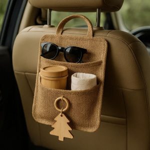 Eco-Friendly Car Organizer - Sustainable Hanger for Conscious Drivers